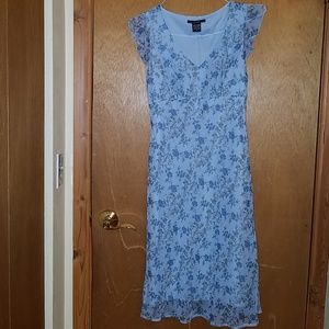 Blue dress